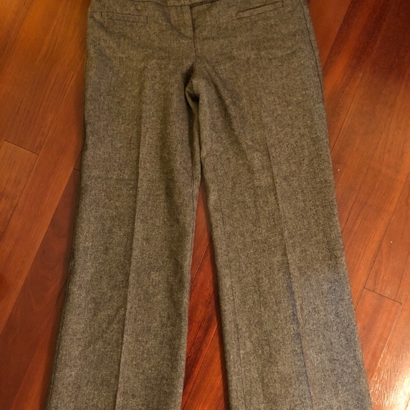 Ann Taylor Signature Wool Blend Lined Pants sz 2 - Picture 2 of 12